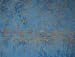 Batik Sarong - Turquoise and Gold Floral
