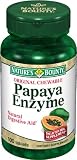 Nature's Bounty Original Papaya Enzyme, 100 Tablets (Pack of 6)