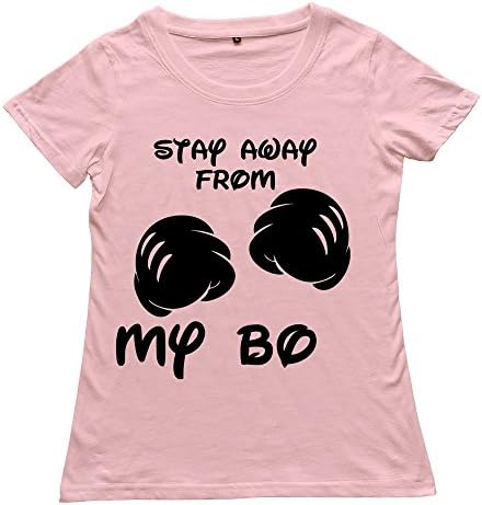 Lady Stay Away Boy Custom Funny Pink T-Shirt By RRG2G