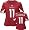 Larry Fitzgerald Arizona Cardinals Women's Red Replica Jersey - Small