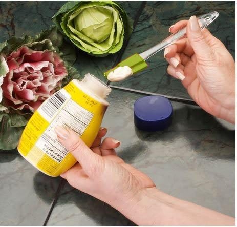 Multi-color Silicone Spatulas - 7.5 Inches (Set of 5). Get Last Drop out of any Container