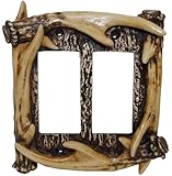 HiEnd Accents Antler Double Rocker Plate