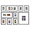 10-pc. Gallery in a Box Frames - Black