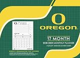 Oregon Ducks 2008 - 2009 8x11 Academic Planner (Aug 2008 - July 2009).