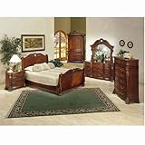 Giovani Sleigh Bedroom Set (Queen) by Acme Furniture