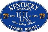 Kentucky Wildcats UK Wooden Pub Style Bar Sign