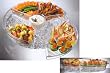 Prodyne AB5 Appetizers On Ice Revolving Tray