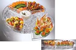 Prodyne AB5 Appetizers On Ice Revolving Tray