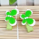 Green / Baby /Newborn/ Toddler/ Girls Butterfly Shaped Hair Clip (4110-4)