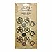 Metal Sprocket Gears by Tim Holtz Idea-ology, 12 per Pack, Various Sizes, Antique Finishes, TH92691