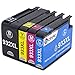 Sotek 1Set High Capacity Replacement for HP 932XL HP 933XL ink Cartridge Compatible with HP Officejet 6600 6100 6700 7110 7610 7612 Printer