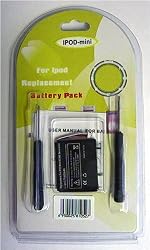 Battery for APPLE ipod mini replacement for EC003
