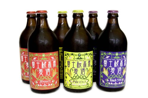 富士桜高原麦酒　「ピルス・ラオホ・ヴァイツェン」　６本セット