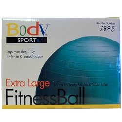 BodySport Exercise Fitness Ball Pilate Yoga 85 cm Extra Large