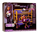 Monster High Dead Tired Clawdeen Wolf Doll And Bed Playset