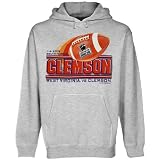 NCAA Clemson Tigers Ash 2012 Orange Bowl Football Hoodie Sweatshirt