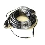PTC 10 ft Premium VGA / SVGA / UXGA Monitor or Projector w/ AUDIO Cable - UL Listed Double Shielded Coaxial Type to Support Extra High Video Resolution - LIFETIME Warranty applies to purchases from TheSmartDigital