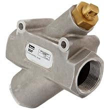 Parker 032501500 3250 Series Aluminum Inline Flow Control Valve, 1-1/2" NPTF, 250 psi, Standard Adjustment