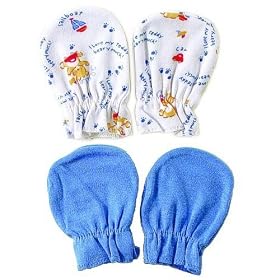 Luvable Friends 2-Pack Scratch Mittens