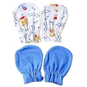 Luvable Friends 2-Pack Scratch Mittens