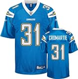 Antonio Cromartie Youth Jersey: Reebok Powder Blue Replica #31 San Diego Chargers Jersey