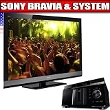 Sony BRAVIA EX 700 Series 40-Inch LCD TV, Black + Sony BDP-CX7000ES 400 Blu-ray Disc Mega Changer (Black)