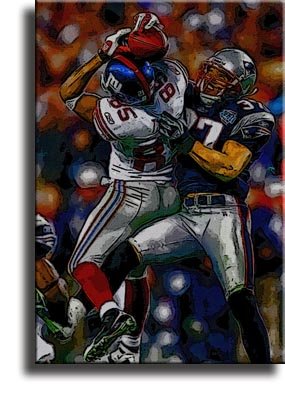 Completely Handpainted American Football Sport Painting, Custom Order FL3774, Oil on Canvas, with Option to Paint Jerry, Brett & Co. from Any Other Favorite Photograph or Picture, Unframed, Size 11