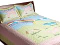 Pem America My Pony Twin 2-Piece Quilt Set, Pink