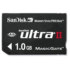 Hama SanDisk MS Ultra II 1024.0 MB Memory Stick Card 1024MB Pro Duo