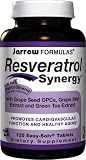 Jarrow Formulas Resveratrol Synergy, 120 Tablets