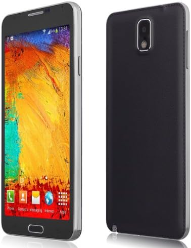 AXCELLE N9005 Unlocked Phone Quad Core MTK6582 1.3Ghz, Android 4.2.2, 5.5"QHD Touch Screen 960 x 540 Pixels, 1G RAM, 4G ROM, G-Sensor, GPS,WCDMA, Dual Cameras (0.3M Front / 5M Rear) (White) (Black)