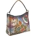 Anuschka Travel Tote-Premium Hibiscus Antique