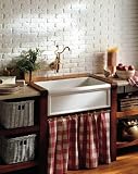 Herbeau Kitchen Sinks 4603 Herbeau Fireclay Farm House Sink