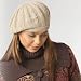 Betmar Finely Cabled Cashmere Beret