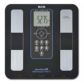 TANITA 体組成計 インナースキャン50 ブラック 【超薄型ボディ 15mm】BC-305-BK