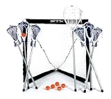 STX FiddleSTX Game Set with Six Field Sticks, One Goalie Stick, One Goal and Six Balls