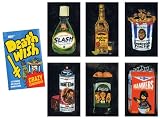 Deathwish Skateboards Sticker Pack - 6 x Skateboard Stickers Sealed in Packet.
