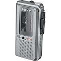 Sony 3 Digital Tape Counter Portable Microcassette Recorder - Silver (M570V)