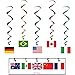Beistle International Flag Whirls