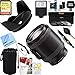 Sony SELP18200 Alpha E-mount Power Zoom 18-200mm F3.5-6.3 OSS Lens + 64GB Ultimate Filter & Flash Photography Bundle