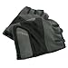 Black & Gray Fitness Gloves Large - Large