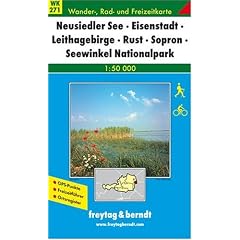 Freytag Berndt Wanderkarten, WK 271, Neusiedler See-Eisenstadt-Leithagebirge-Rust-Sopron -Seewinkel Nationalpark, GPS - Ma�stab 1:50 000: Mit Radwanderrouten