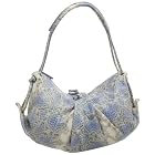SONDRA ROBERTS NEW YORK Folded Leather Hobo