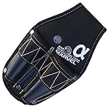 （まとめ）電工ポケット WAIST GEAR 【ペンチ差し×5セット】 ホワイト（白） マーベル MDP-82AW