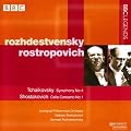 Tchaikovski : Symphonie N�4 - Chostakovitch : Concerto Pour Violoncelle N�1