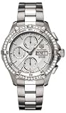 TAG Heuer Men\'s CAF2015.BA0815 Aquaracer Diamond Accented Automatic Chronograph Watch