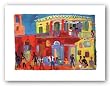 Balcony on Obrapia Street Havana by Christopher Corr 19"x27" Art Print Poster