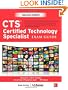 CTS Certified Technology Specialist Exam Guide, Second Edition