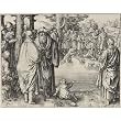 Lucas van Leyden (The Baptism of Christ) Art Poster Print - 11x17