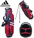 adidas Golf University Stand Bag (Double Strap) (Red/Navy/White- Double Strap)